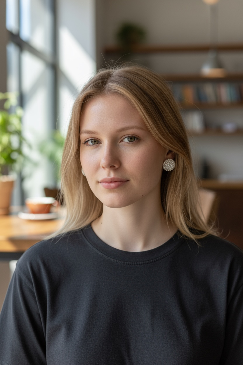 Pearl bottom earrings