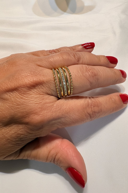 Lumiere Line Ring
