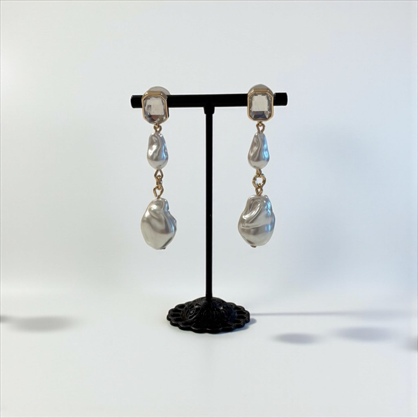 Sea pearls earrings