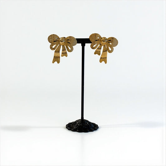 Bow earrings