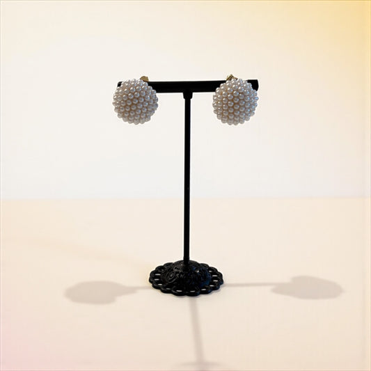 Pearl bottom earrings