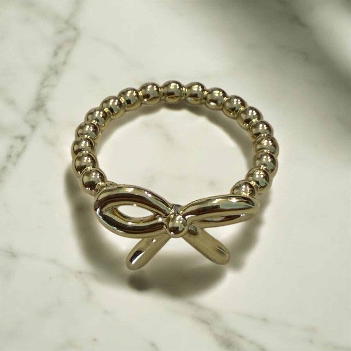 Love bow ring