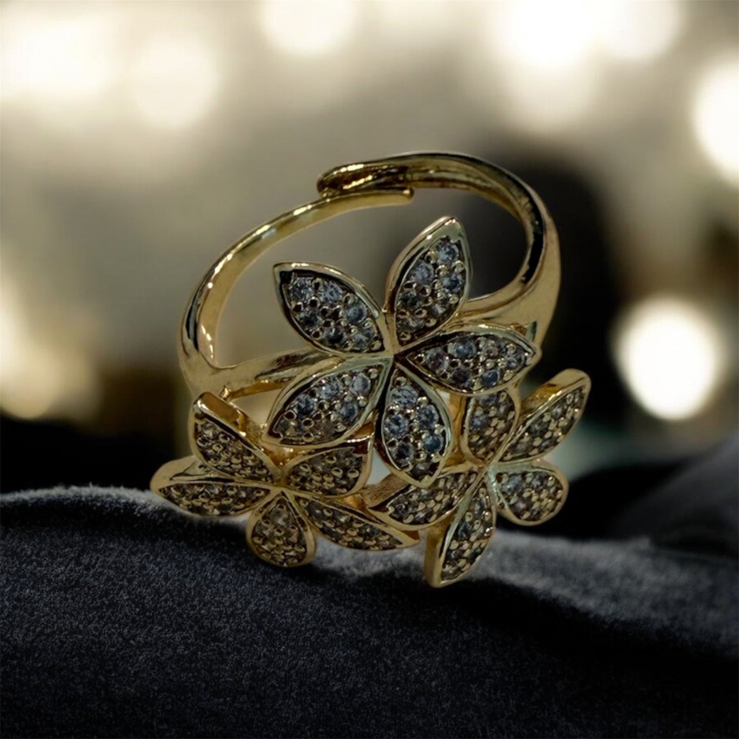 Zircon garden ring