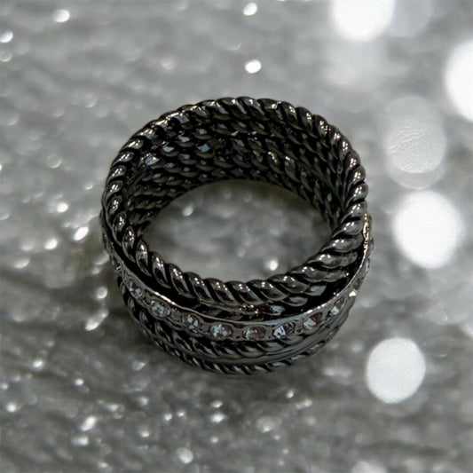 Rhodium spark ring