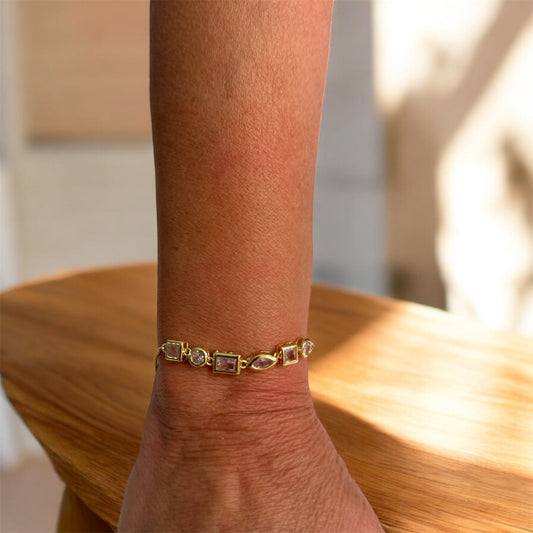 Crystal elegance bracelet