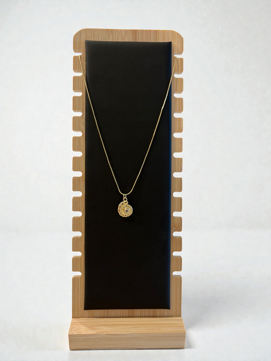 Snail necklace