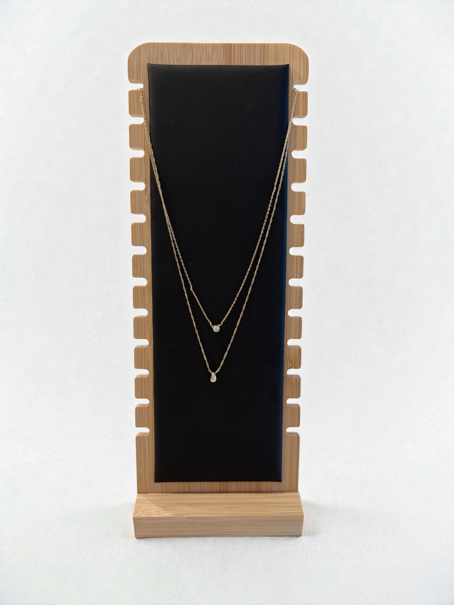 Double layer necklace