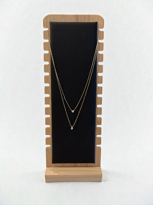 Double layer necklace