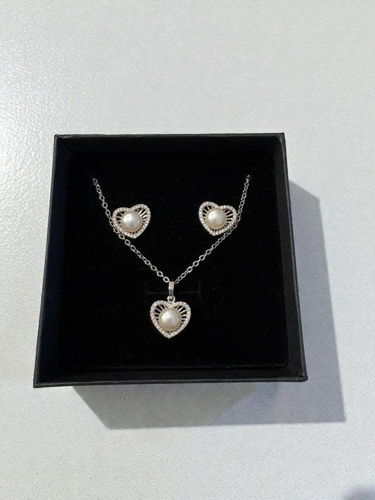 Pearl heart set